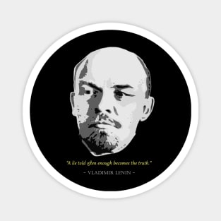 Vladimir Lenin Quote Magnet